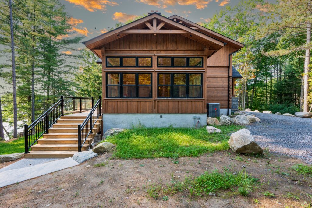 Custom Log Home